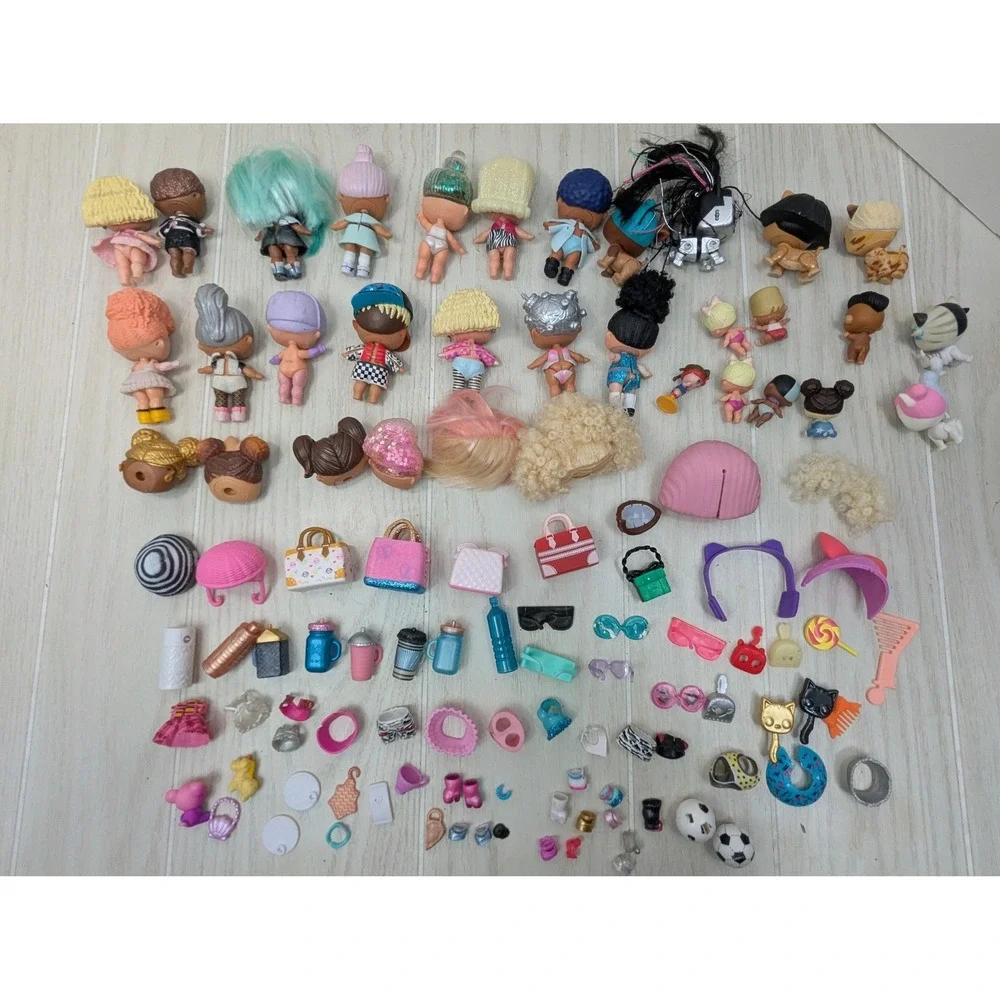 L.O.L. Surprise!‎ Doll Accessory Lot Dolls  Pets Clothes Shoes Mega